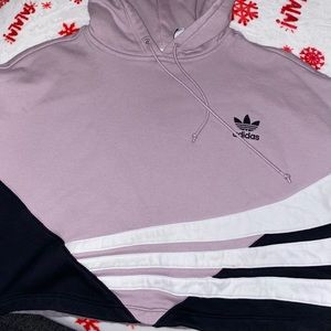 Cropped adidas hoodie